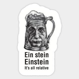 Einstein Mug Sticker